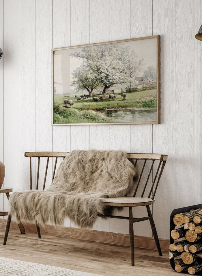 "Pastoral Landscape" Art Print_Sugar & Canvas_Carl Weber