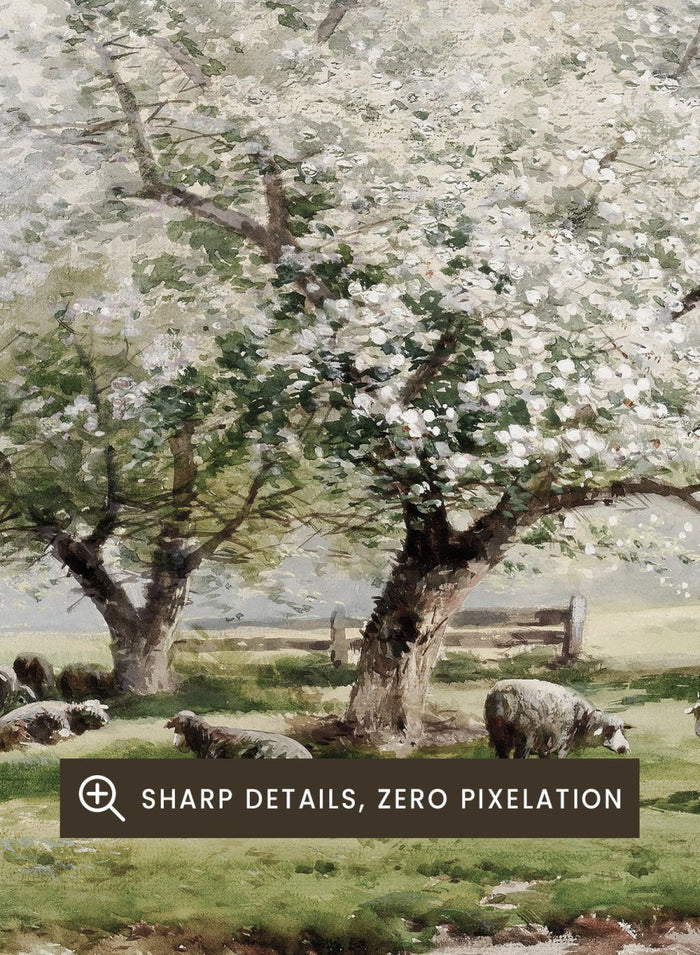"Pastoral Landscape" Art Print_Sugar & Canvas_Carl Weber