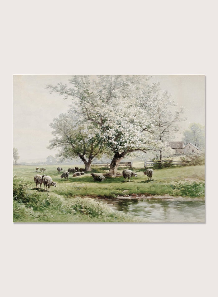 "Pastoral Landscape" Art Print_Sugar & Canvas_Carl Weber