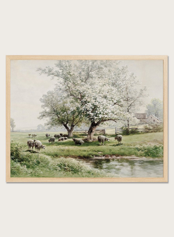 "Pastoral Landscape" Art Print_Sugar & Canvas_Carl Weber