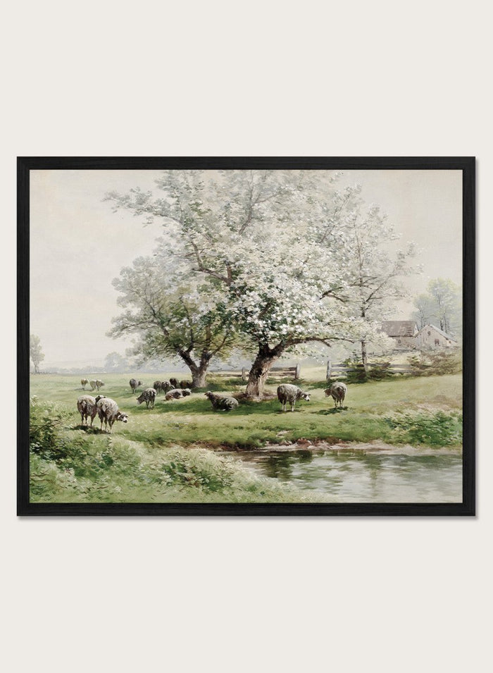 "Pastoral Landscape" Art Print_Sugar & Canvas_Carl Weber