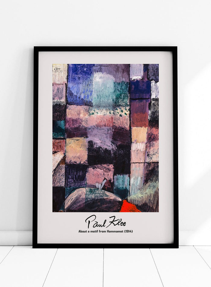 Paul Klee About a Motif from Hammamet 1914 Art Print_Sugar & Canvas