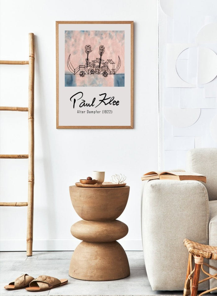 Paul Klee Alter Dampfer (Old Steamboat) Art Print_Sugar & Canvas_Paul Klee