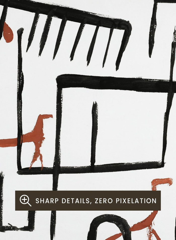 Paul Klee Animals in an Enclosure 1938 Art Print_Sugar & Canvas_Paul Klee