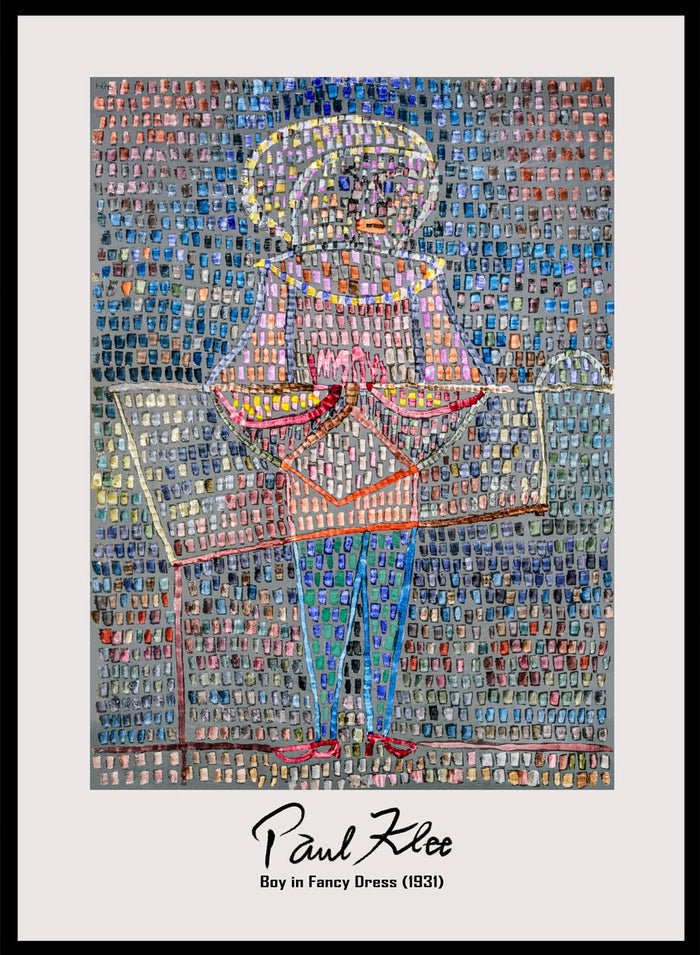Paul Klee Boy in Fancy Dress 1931 Art Print_Sugar & Canvas