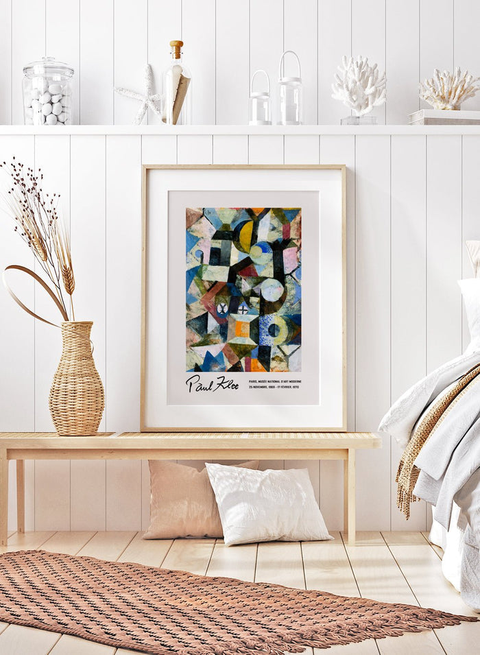Paul Klee Composition with the Yellow Half - Moon and the Y Art Print_Sugar & Canvas