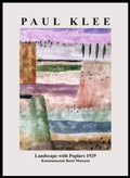 Paul Klee Landscape with Poplars 1929 Art Print_Sugar & Canvas