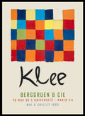 Paul Klee "Qu 1" Color Chart 1930 Art Print_Sugar & Canvas