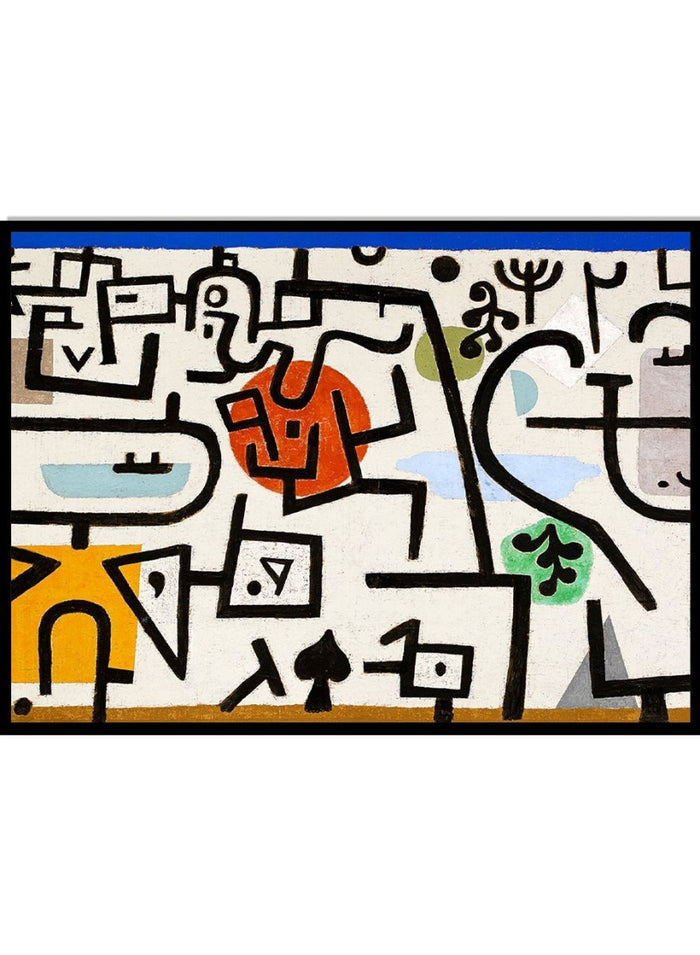 Paul Klee Rich Port (A Travel Picture) 1938 Art Print_Sugar & Canvas_Paul Klee