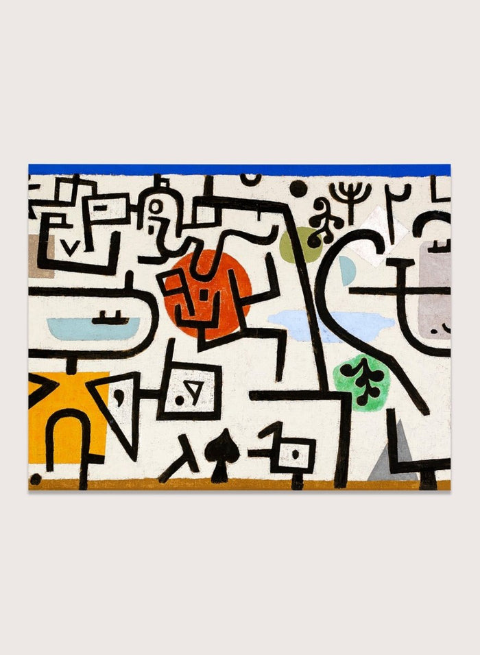 Paul Klee Rich Port (A Travel Picture) 1938 Art Print_Sugar & Canvas_Paul Klee