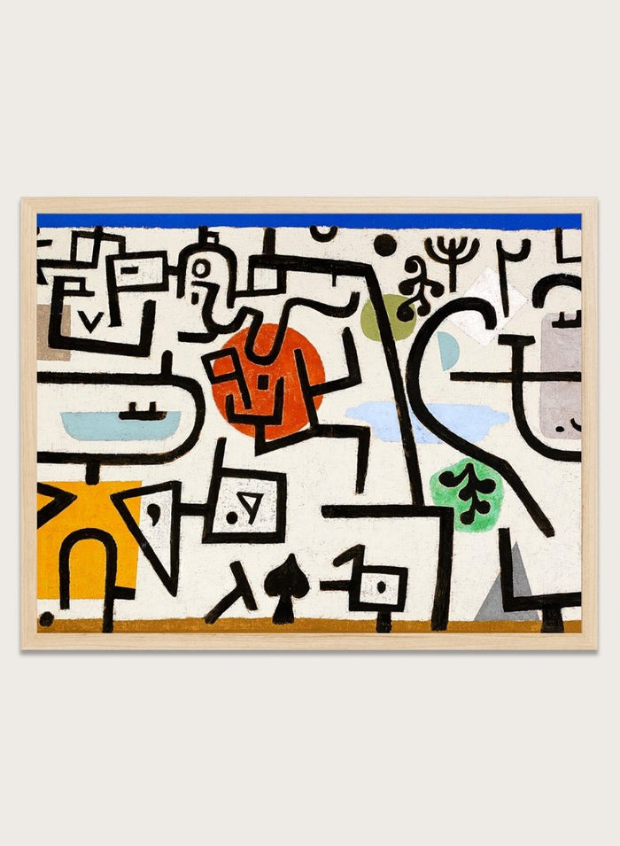 Paul Klee Rich Port (A Travel Picture) 1938 Art Print_Sugar & Canvas_Paul Klee