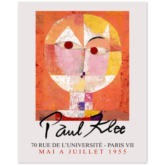 Paul Klee Senecio (Baldgreis) 1922 Art Print_Sugar & Canvas