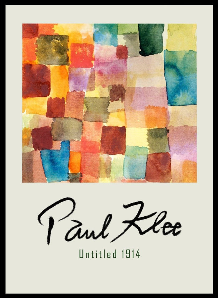 Paul Klee Untitled 1914 Art Print_Sugar & Canvas_Paul Klee