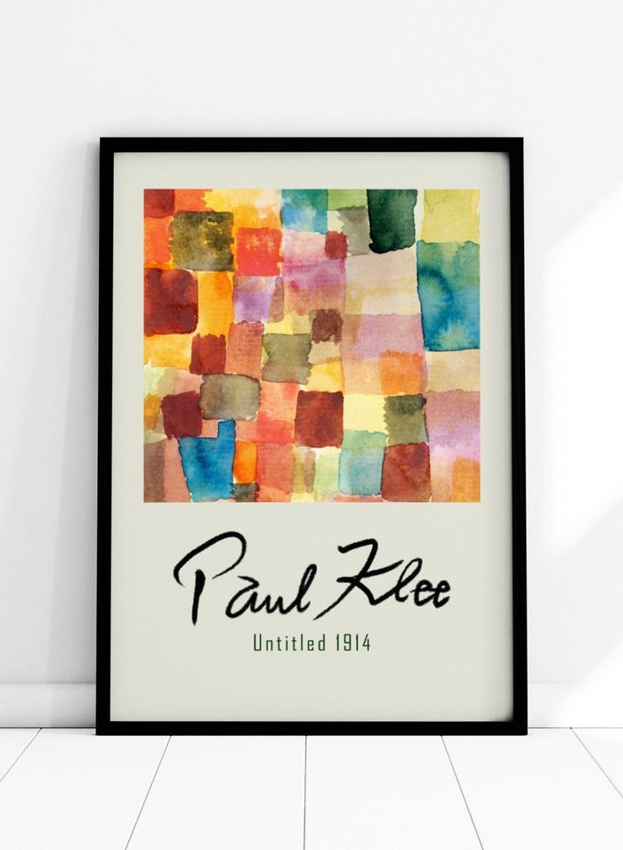 Paul Klee Untitled 1914 Art Print_Sugar & Canvas_Paul Klee