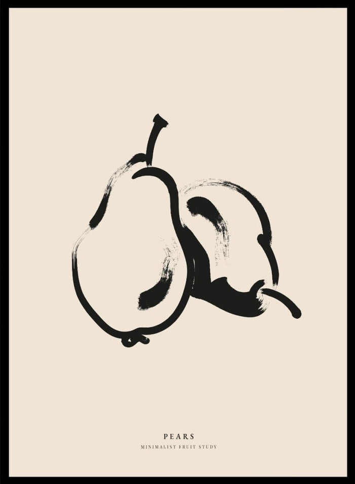 "Pear Study" Art Print_Sugar & Canvas_Sugar & Canvas
