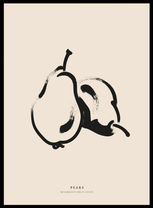 "Pear Study" Art Print_Sugar & Canvas_Sugar & Canvas