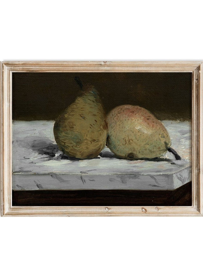 "Pears" Art Print_Sugar & Canvas_Edouard Manet