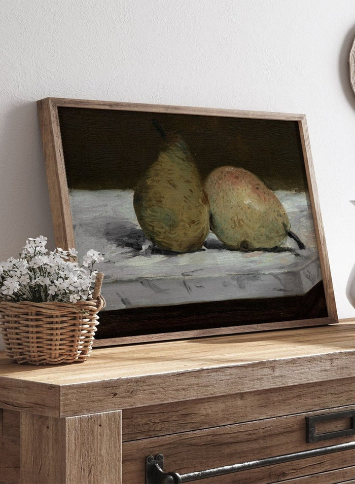 "Pears" Art Print_Sugar & Canvas_Edouard Manet