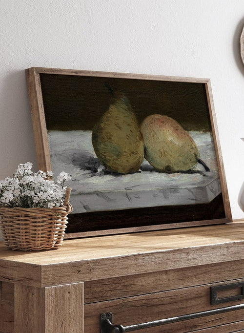 "Pears" Art Print_Sugar & Canvas_Edouard Manet