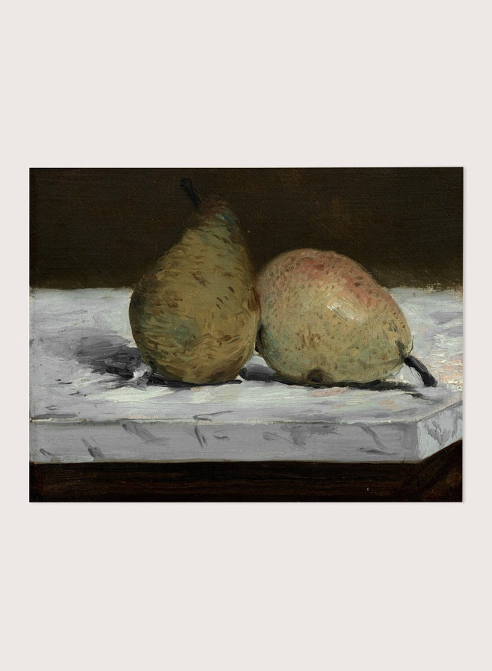 "Pears" Art Print_Sugar & Canvas_Edouard Manet