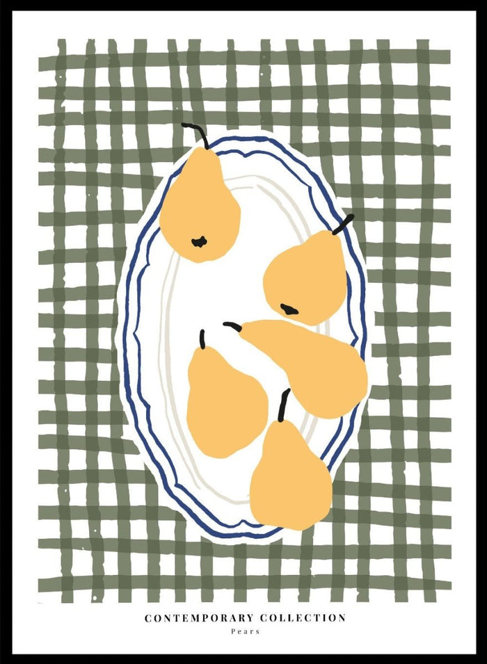 Pears Kitchen Illustration Art Print_Sugar & Canvas_Sugar & Canvas