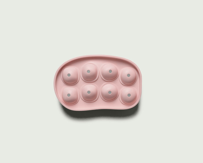 Taffy ::Pebble Ice Tray  pink  front
