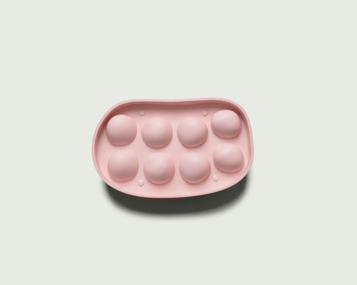 Taffy ::Pebble Ice Tray  pink  side