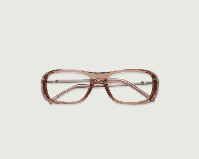 Barley::Pennyworth Eyeglasses rectangle brown Plant-based Plastic  top