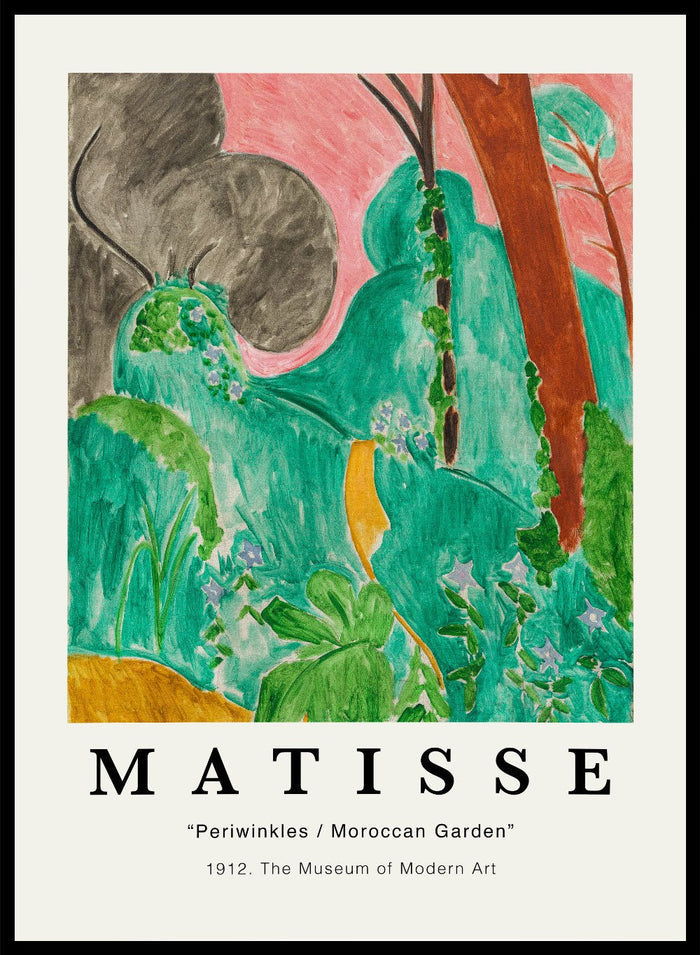 Periwinkles/Moroccan Garden 1912 by Henri Matisse Print_Sugar & Canvas