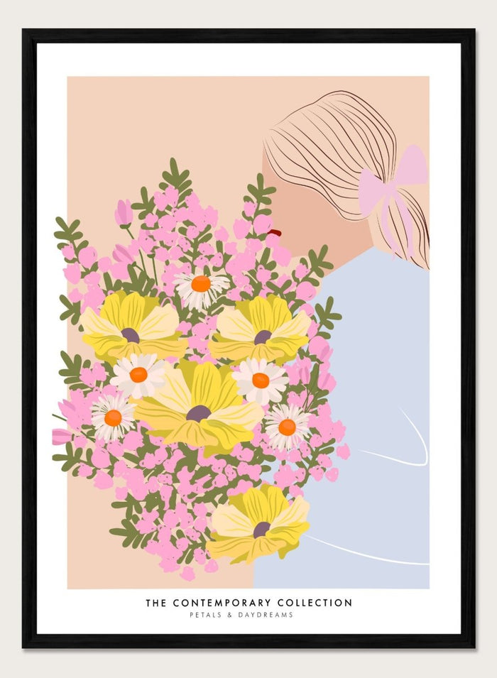 'Petals and Daydreams' Aesthetic Art Print_Sugar & Canvas_Sugar & Canvas