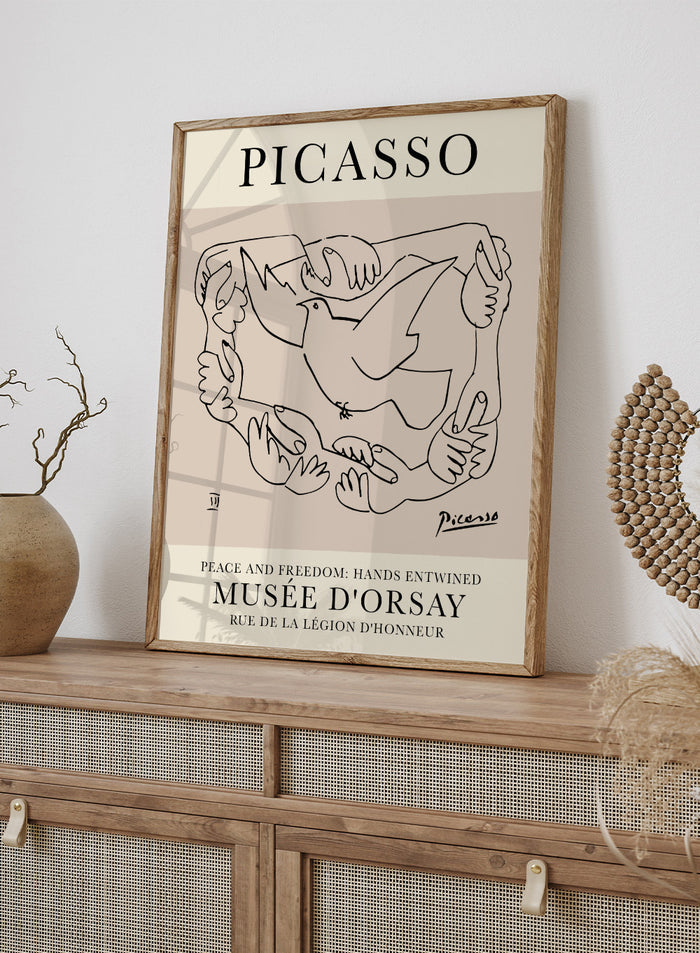 Picasso Peace and Freedom: Dove of Peace Art Print
