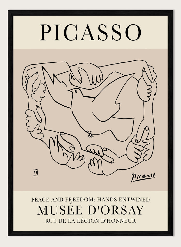 Picasso Peace and Freedom: Dove of Peace Art Print