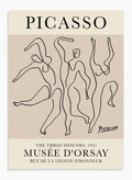 Picasso The Three Dancers Art Print