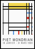 Piet Mondrian Place de la Concorde Remastered Art Print_Sugar & Canvas_Piet Mondrian