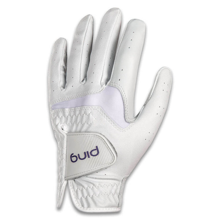PING Sport 261 Golf Glove White/Plum - 26 Women