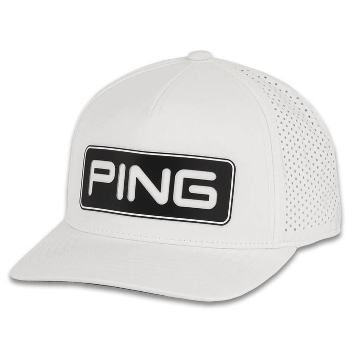 PING Tour Vented Delta 211 Golf Cap White - 26 Men