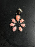 Pink Conch Naja Pendant | 925 Sterling Silver E281
