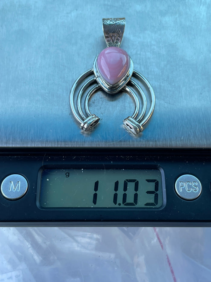 Pink Conch Naja Pendant | Sterling Silver 925 C777