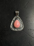 Pink Conch Pendant | 925 Sterling Silver E280