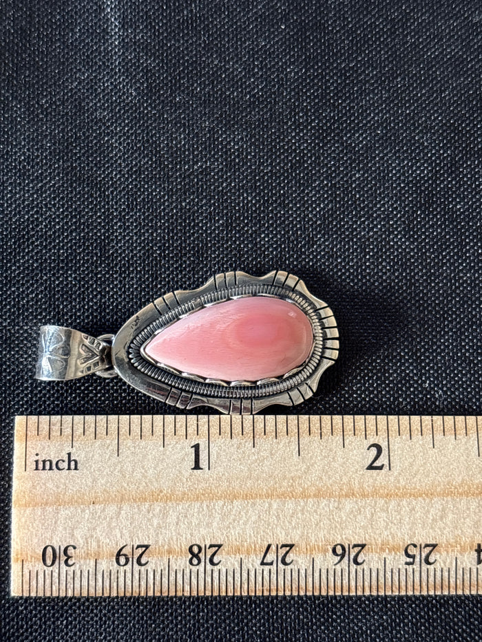 Pink Conch Pendant | Sterling Silver 925 C784