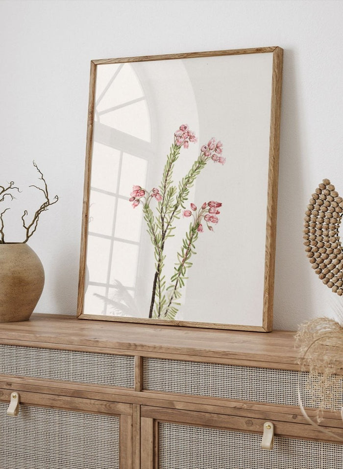 "Pink Mountain Heather" Art Print_Sugar & Canvas_Mary Vaux Walcott