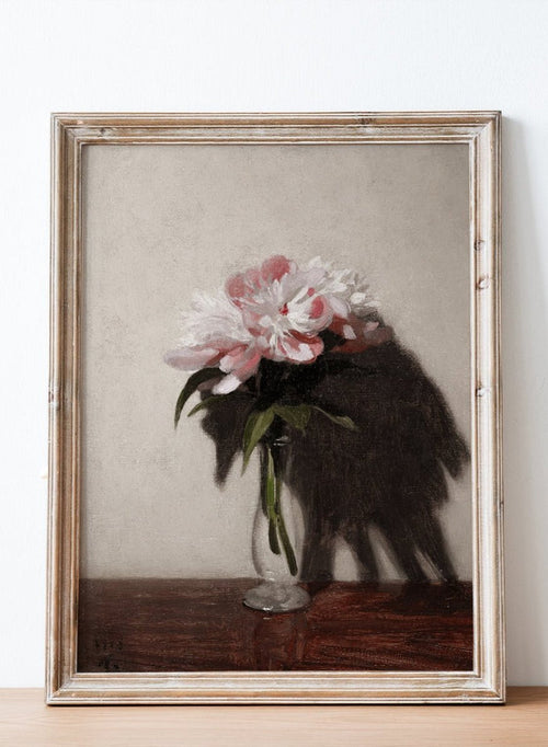 "Pink Peonies" Art Print_Sugar & Canvas_William Nicholson