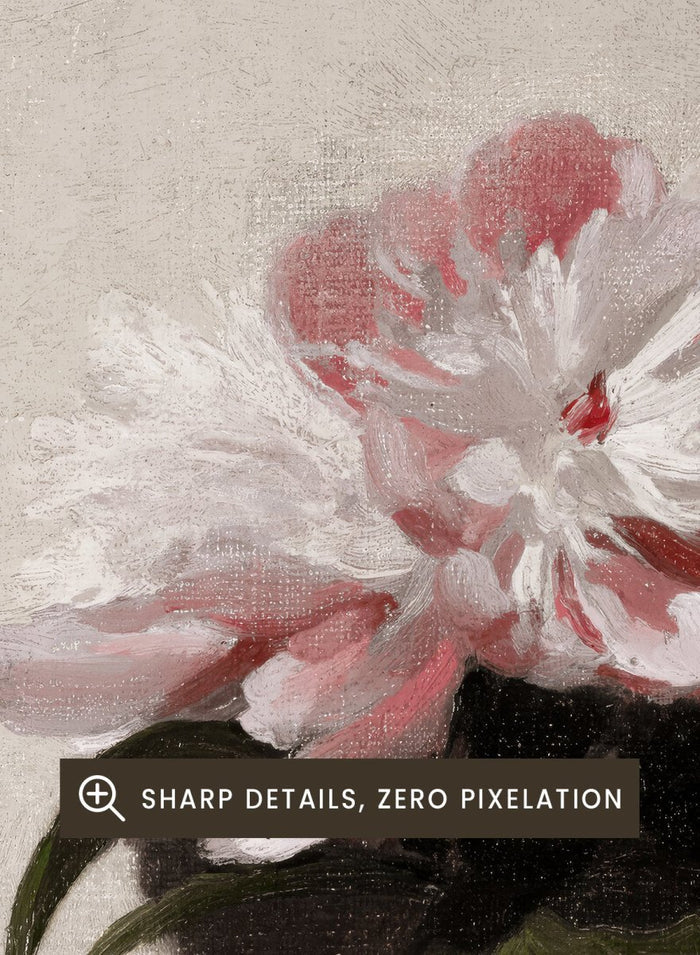 "Pink Peonies" Art Print_Sugar & Canvas_William Nicholson