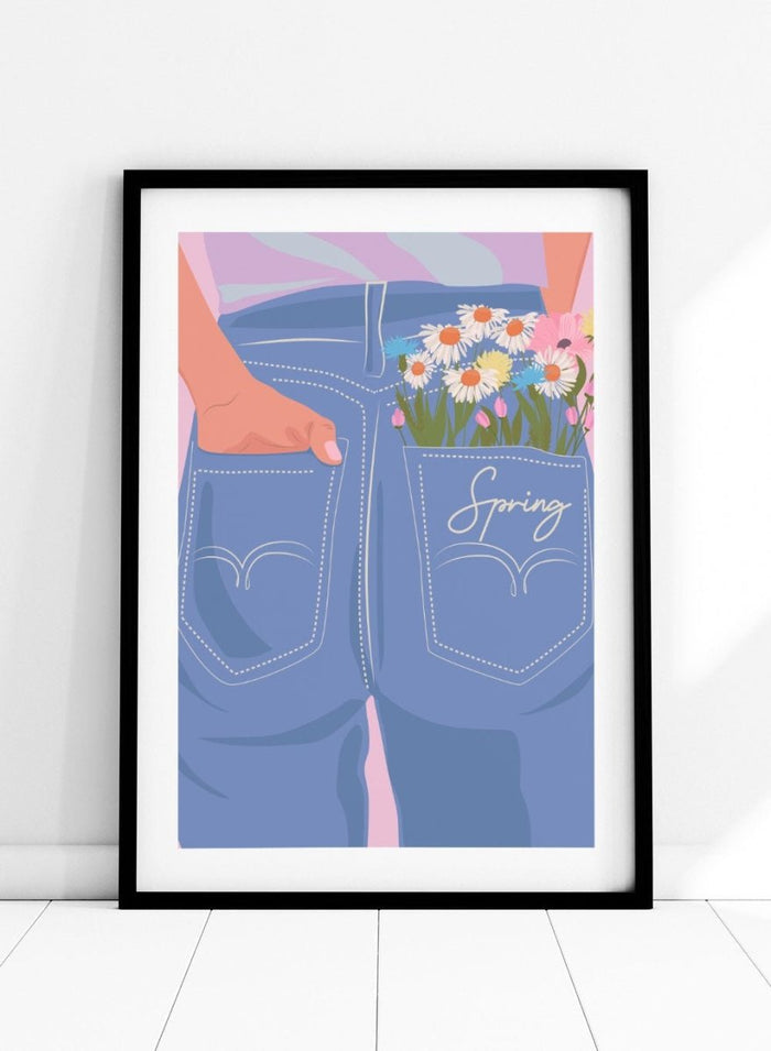 'Pocket of Spring' Aesthetic Art Print_Sugar & Canvas_Sugar & Canvas