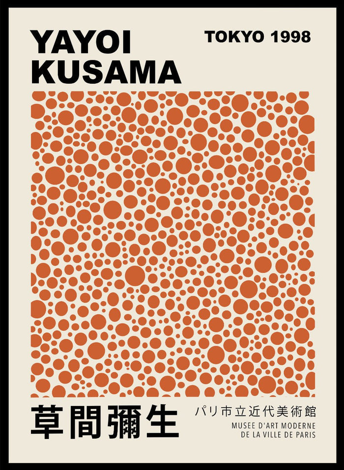 Polka Dots Inspired by Yayoi Kusama Art Print_Sugar & Canvas