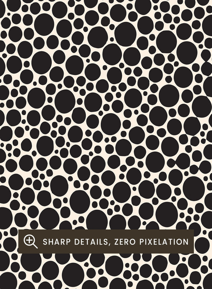 Polka Dots Inspired by Yayoi Kusama Art Print