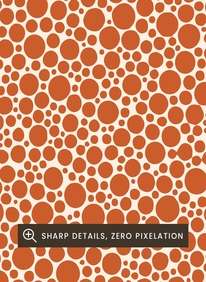 Polka Dots Inspired by Yayoi Kusama Art Print