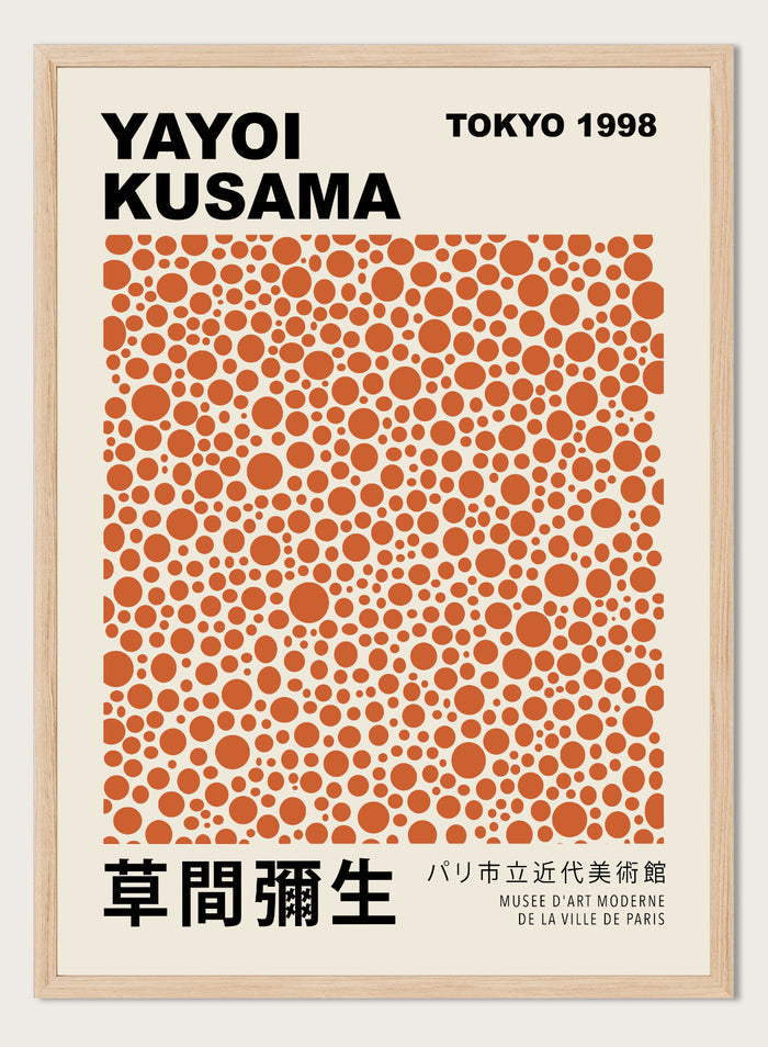 Polka Dots Inspired by Yayoi Kusama Art Print