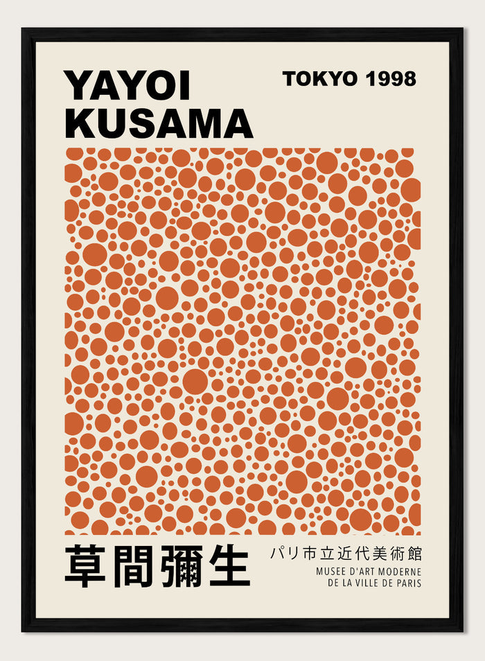 Polka Dots Inspired by Yayoi Kusama Art Print