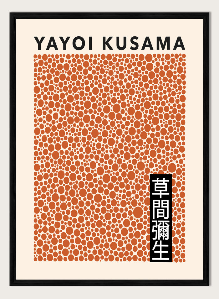 Polka Dots Inspired by Yayoi Kusama Art Print
